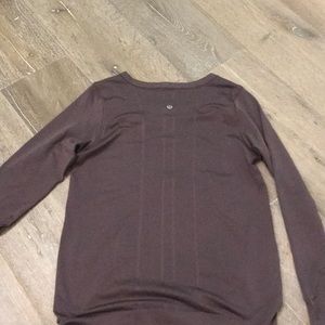 Exercise long sleeve shirt